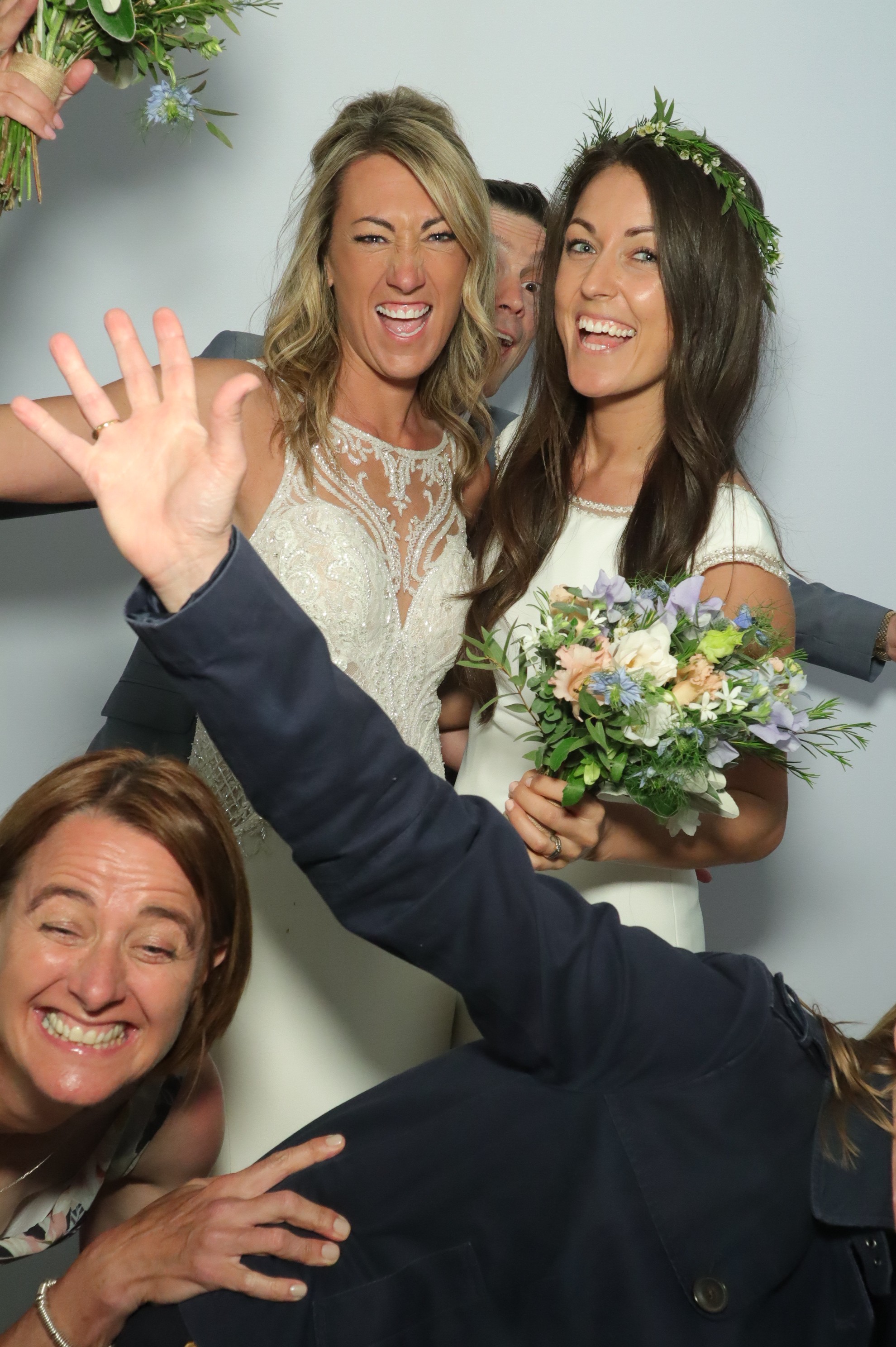 Maria and Jessica's Wedding | View more photos from the event at gallery.myphotoboothexperience.co.uk/u/MyPhotoBoothExperienceLtd/Maria-and-Jessicas-Wedding